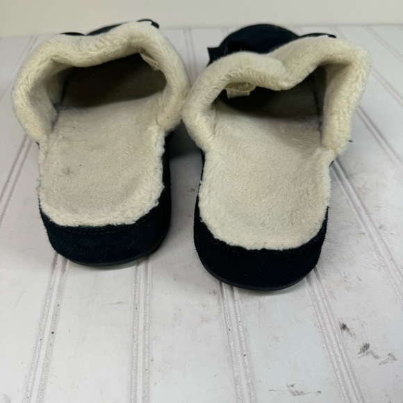 Vionic Nessie black slippers with bows - Picture 7 of 8